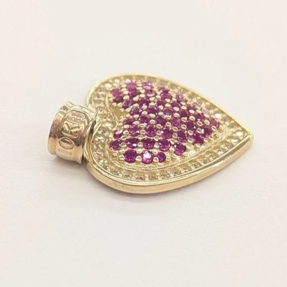 10kt Real Gold Heart Pendant